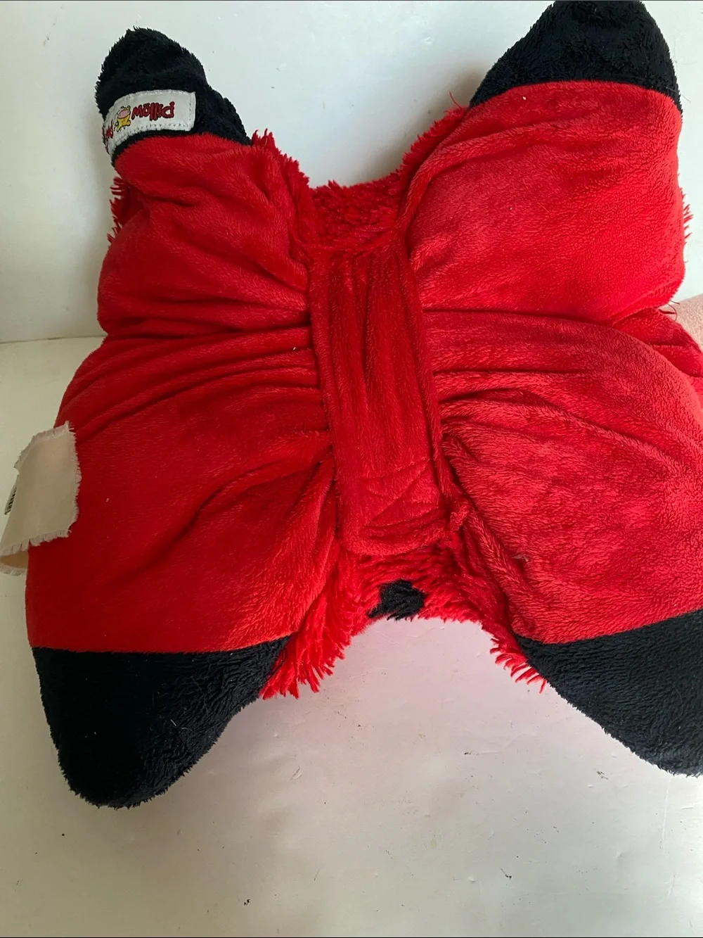 Pillow Pets Rare Retired Ms. Ladybug Folding Plush Pillow